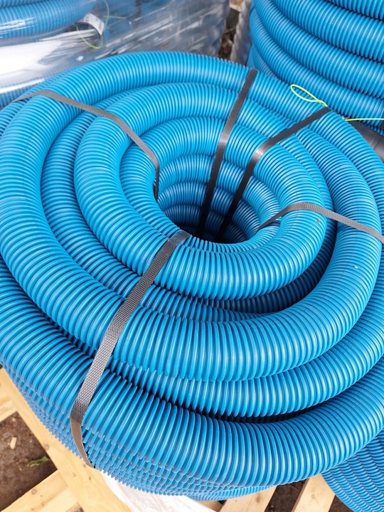 RURA PESZEL KARBOWANA AROT DVR DO ZIEMI z PILOTEM 40 mm 25 m