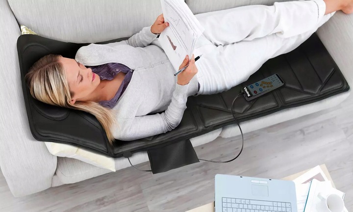 Materac Masujący Mata Masująca Poduszka do Masażu Kręgosłupa Ciała Szyi Nóg