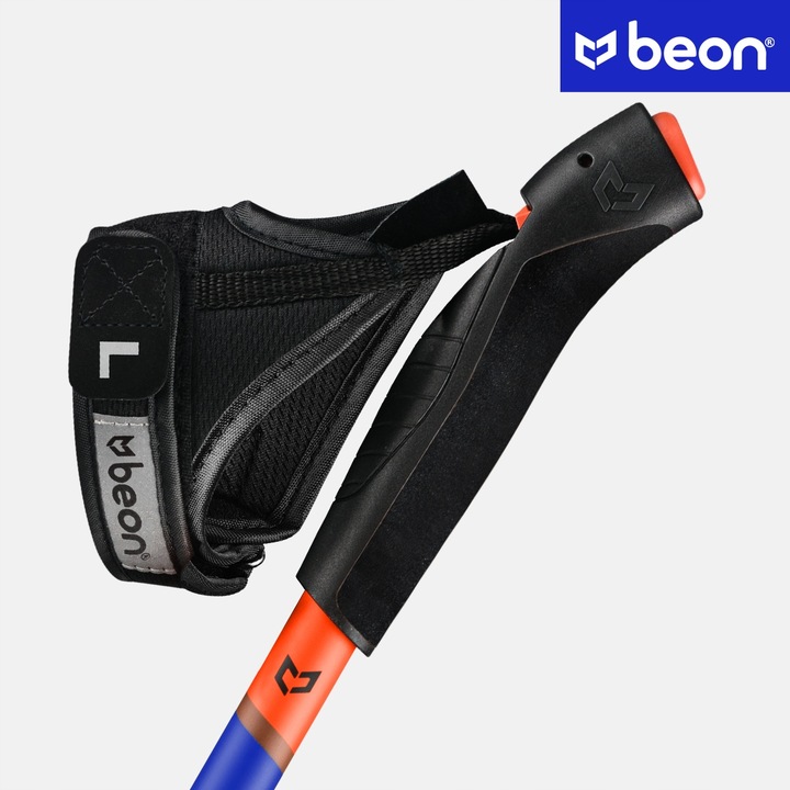 KIJKI NORDIC WALKING KIJE TELESKOPOWE Z WYPINANYMI RĘKAWICZKAMI REGULOWANE