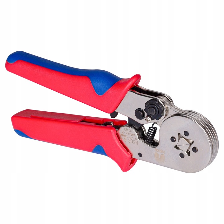 Zaciskarka do Tulejek Praska do Kabli Konektorów Końcówek 0,25-10mm2 NEKU