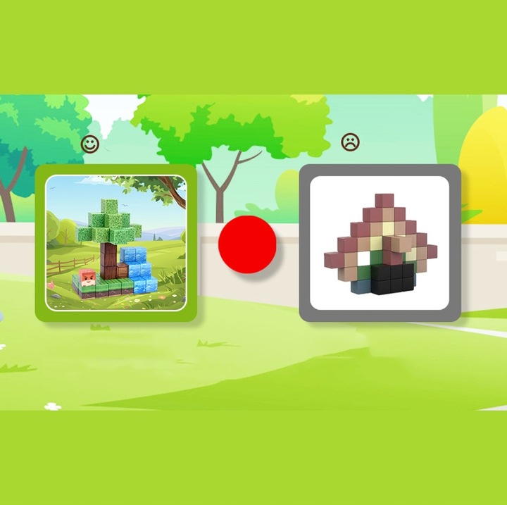 KLOCKI MAGNETYCZNE bloki MOCNE na magnes Zestaw 79 sztuk KLOCKÓW