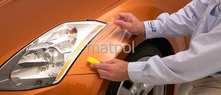 FOLIA OCHRONNA BEZBARWNA do LAMP 2 metry +ZESTAW