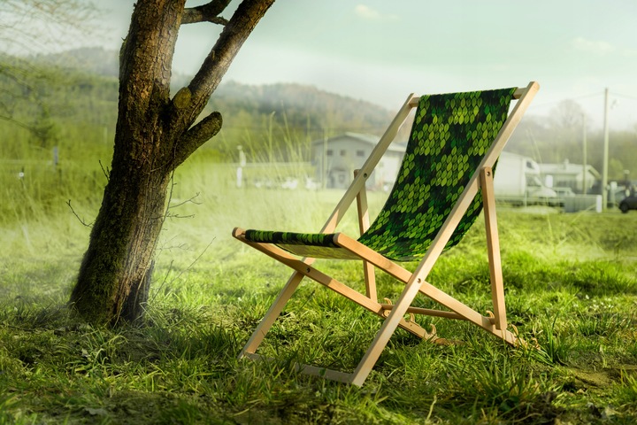 Płachta na leżak do ogrodu WZORY nadruk FULLPRINT PŁACHTA NA LEŻAK PLAŻOWY