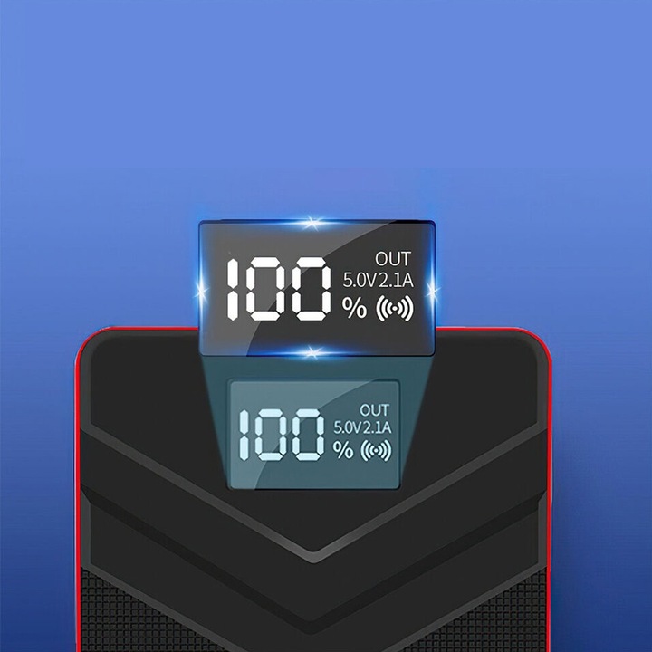 Mocny Inteligentny Prostownik Samochodowy Ładowarka Akumulatora 30000MAH