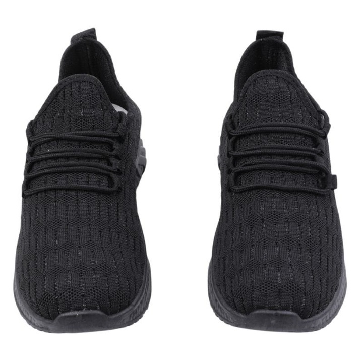 CZARNE BUTY SPOROTWE DAMSKIE DO BIEGANIA ADIDASY PŁASKIE WSUWANE SZNUROWANE