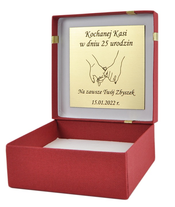 ZŁOTA ZAWIESZKA BLASZKA NIEŚMIERTELNIK 585