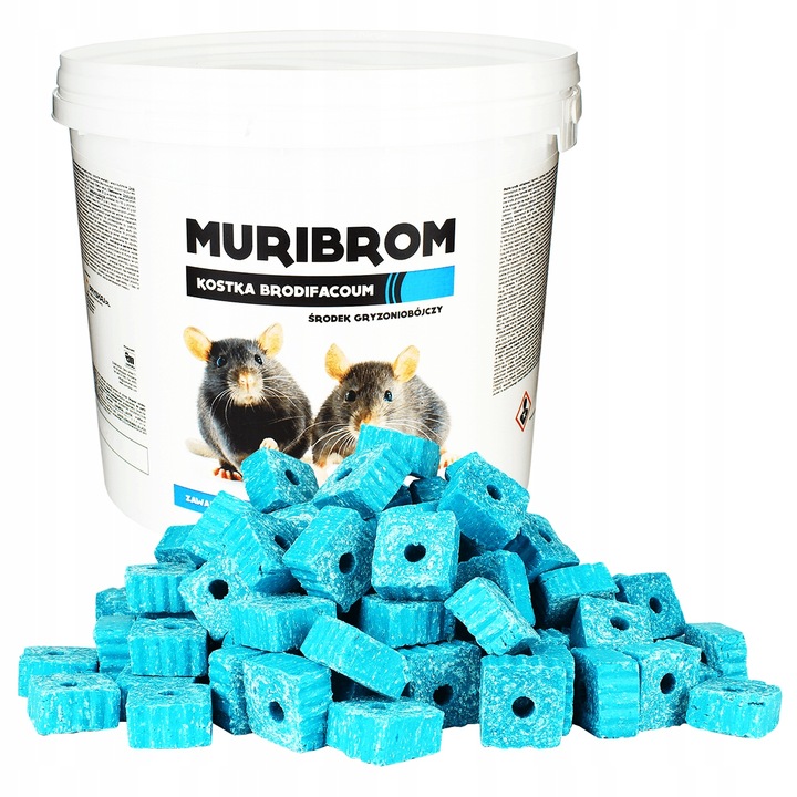 NAJMOCNIEJSZA TRUTKA NA MYSZY I SZCZURY KOSTKA 5KG