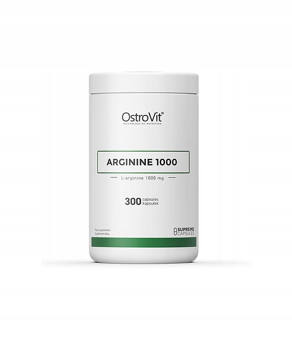 OstroVit Arginina 3000 mg 300 kapsułek