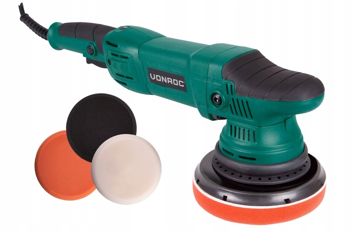 Polerka samochodowa 1050W – 150mm plus 4 pady