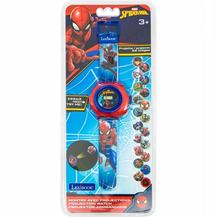 Zegarek z projektorem LEXIBOOK Spider Man DMW050SP