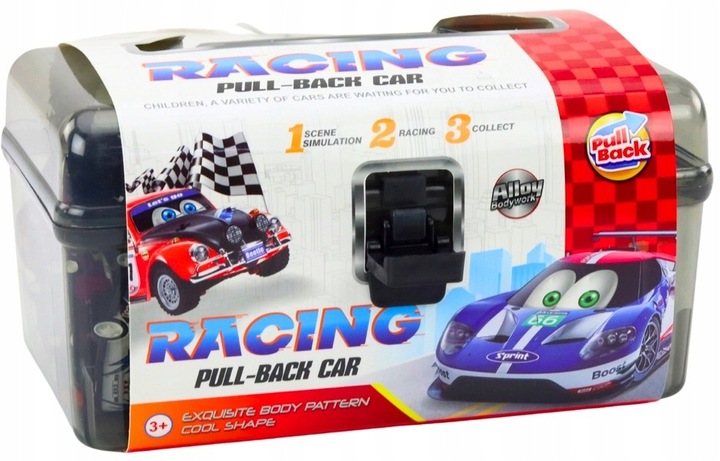 DUŻY ZESTAW SAMOCHODÓW RESORKI resoraki W WALIZCE AUTKA autko z napędem