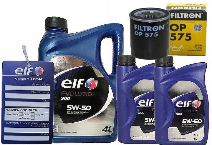 ELF EVOLUTION 900 5W50 API SG/CD 4L