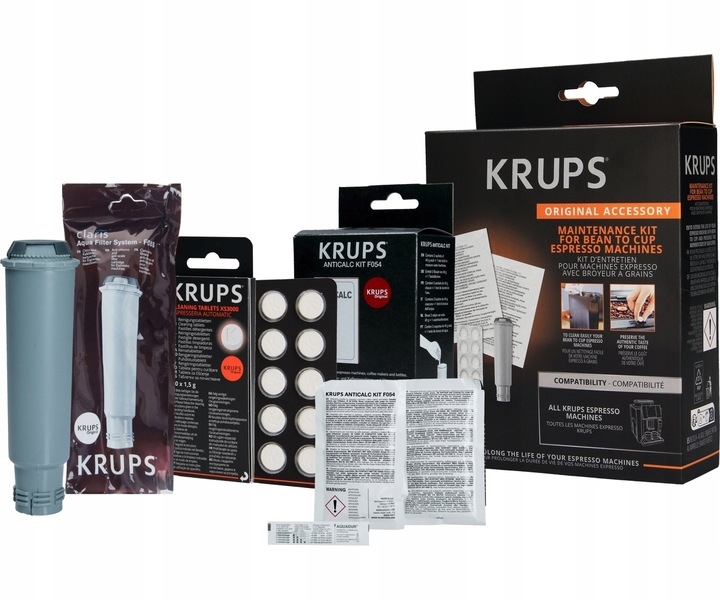 Zestaw do czyszczenia ekspresów KRUPS