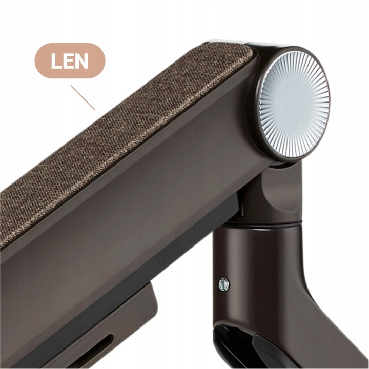 Uchwyt do monitora 17-32' wbudowane porty USB 3.0 system ukrywania kabli