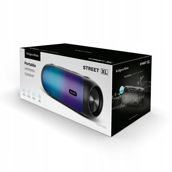 Głośnik Bluetooth IPX5 USB AUX 30W Kruger&Matz