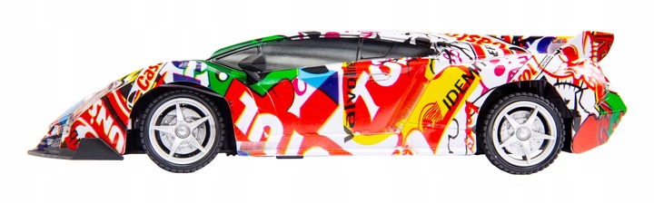 Samochód zdalnie sterowany graffiti, światło R/C