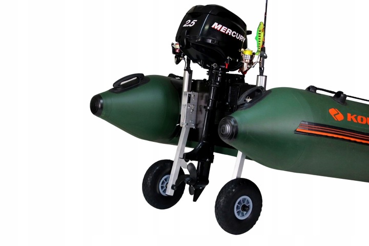 KOŁA DO PONTONU 28cm KOLIBRI BARK PEŁNE 2 UCHWYTY