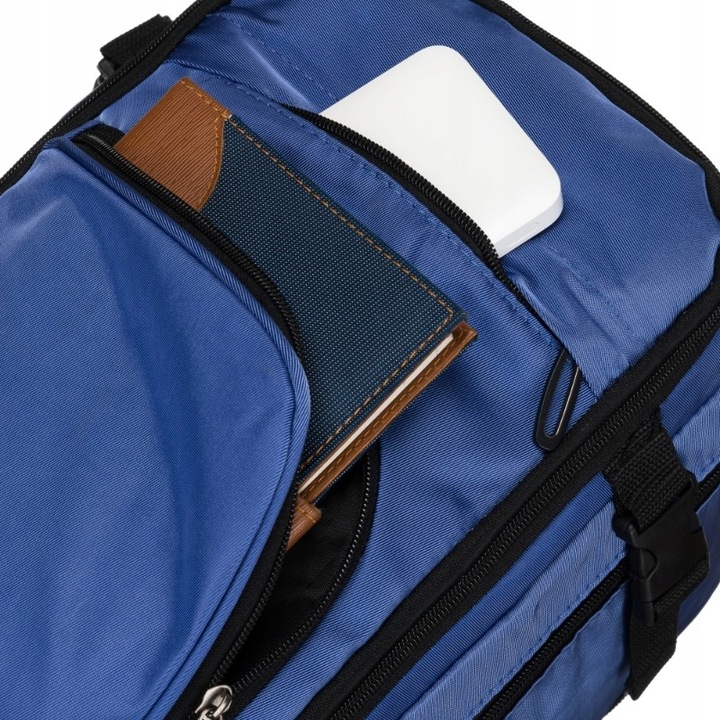 Plecak podręczny kabinowy pojemny podróżny do Wizzair Ryanair