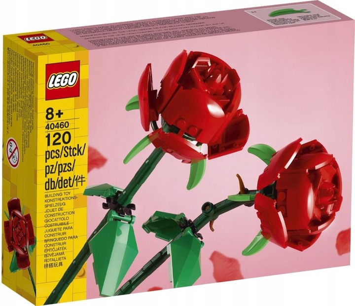 LEGO ICONS 40460 Róże kwiaty na prezent urodziny święta walentynki