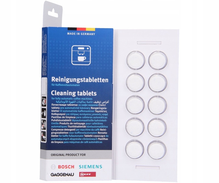 TABLETKI odkamieniające + czyszczące BOSCH SIEMENS