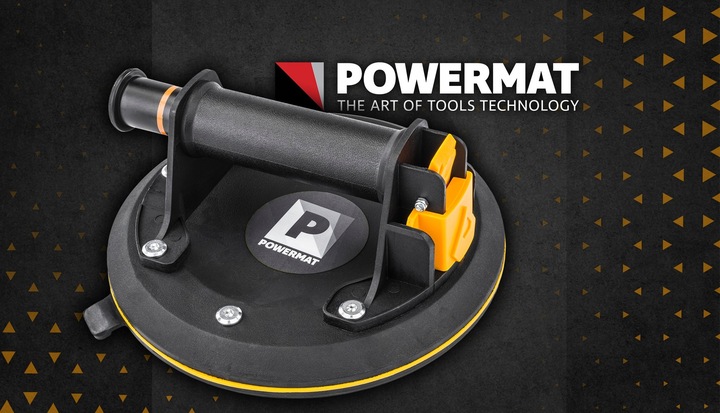 PRZYSSAWKA PRÓŻNIOWA DO PŁYTEK UCHWYT Z POMPKĄ GLAZURY SZYB 190 KG 200 MM