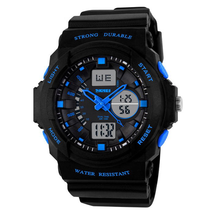 Zegarek dziecięcy SKMEI elektroniczny stoper data alarm
