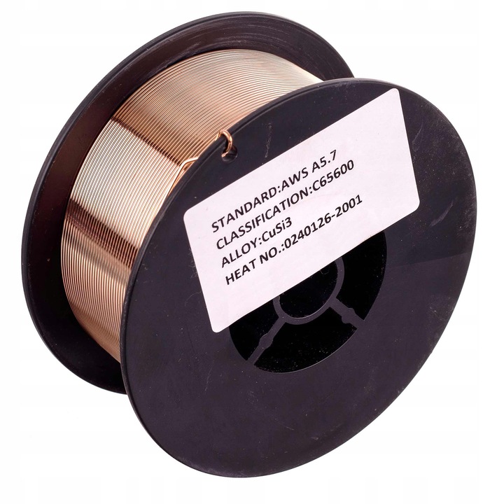 Drut Spawalniczy CuSi3 Lutospawanie 1kg 0,8mm Szpula D100