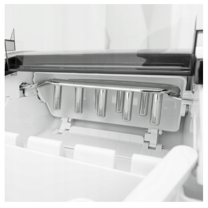 MOCNA KOSTKARKA DO LODU MASZYNA DO KOSTEK INOX S/L 12kg/dzień 240W+GRATIS