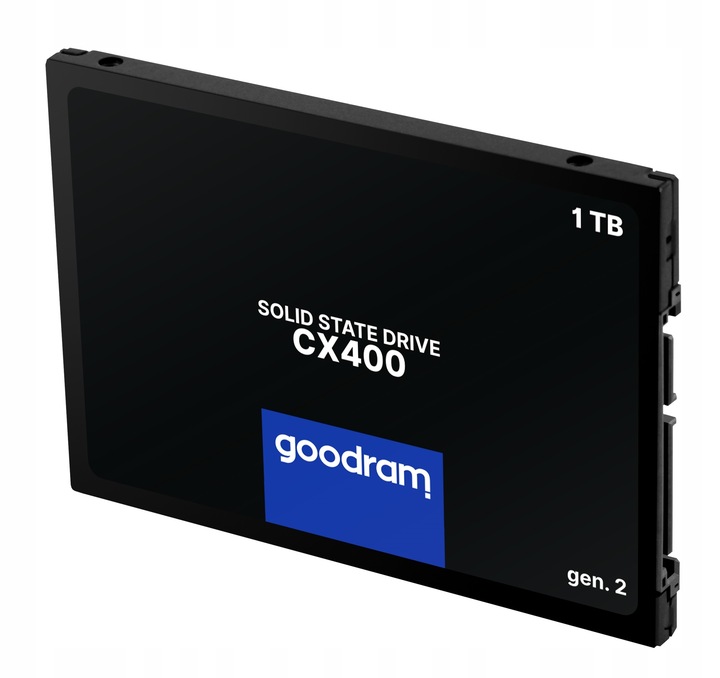 Dysk SSD GOODRAM 1TB CX400 G.2 2,5 SATA3 technologia 3D NAND Flash