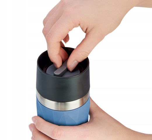 Kubek termiczny TravelMug 0.3L niebieski silikonowa osłona