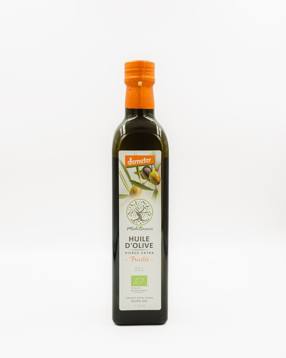Oliwa z oliwek Demeter extra virgin Z Tunezji Méditerroir 500 ml