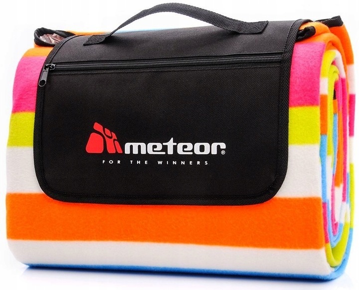 Koc Na Plażę Piknik Do Ogrodu Polarowy 200x180 cm