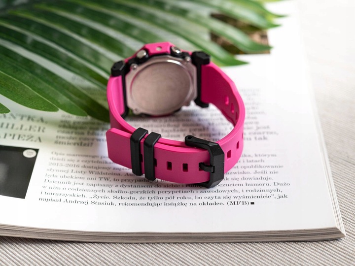 ZEGAREK CASIO G-SHOCK GA-2300-4AER RÓŻOWY NA PASKU WODOSZCZELNY 200M
