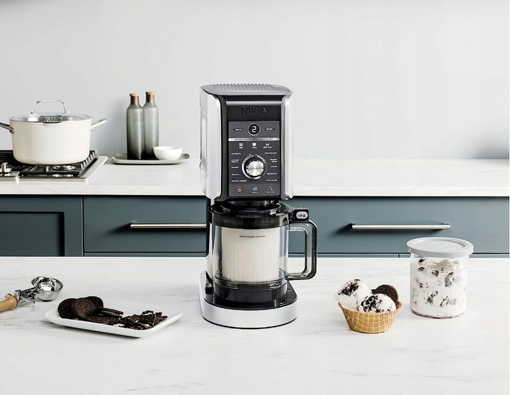 NINJA NC501EU CREAMi Deluxe Ice Cream Maker, urządzenie, maszyna do lodów