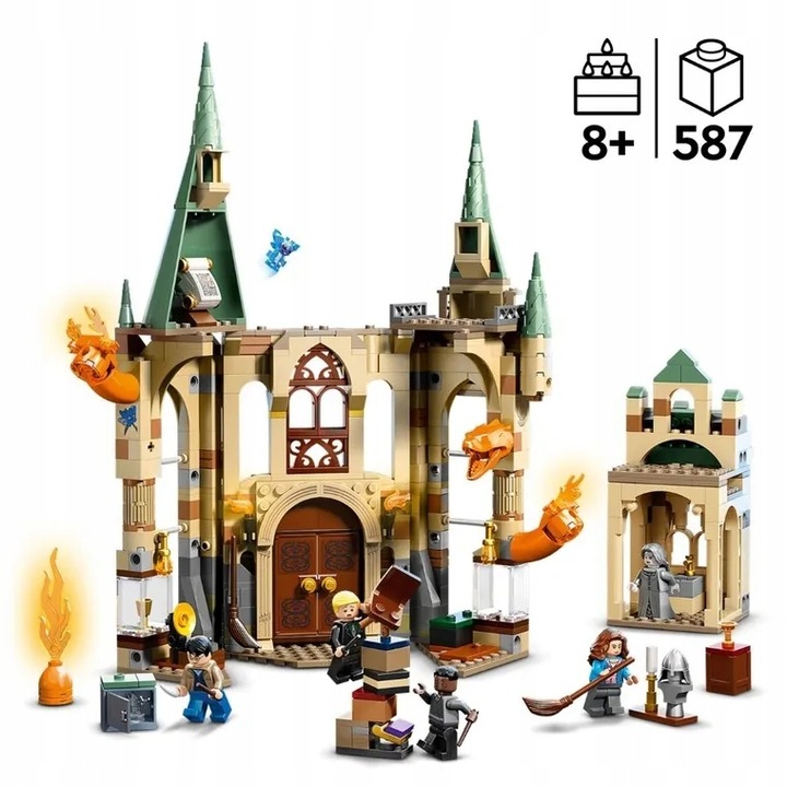 LEGO Harry Potter Zamek Hogwart Pokój Życzeń 5 Figurek + Akcesoria 76413
