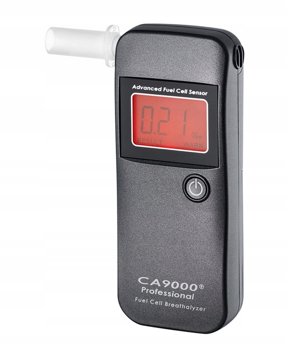 Alkomat CA 9000 Professional + kalibracje, ustniki