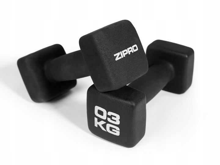 HANTLE Hantel neoprenowy 2x3kg CIĘŻARKI Zipro