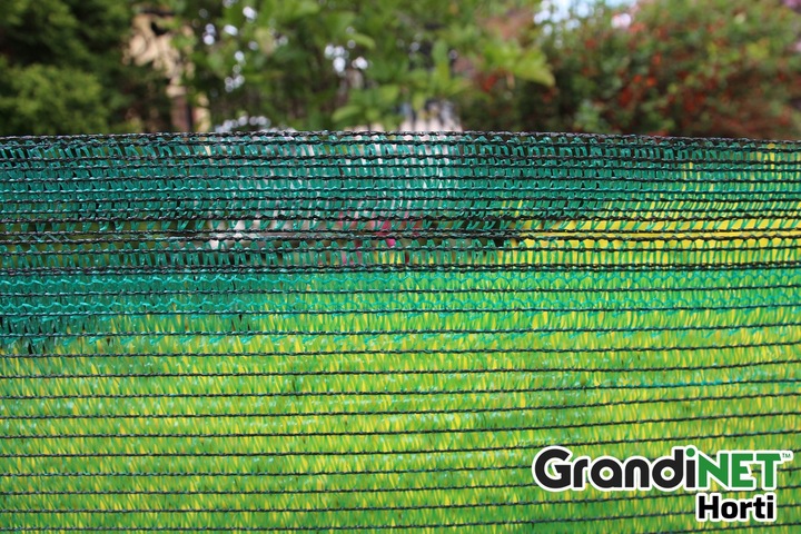 Siatka Cieniująca Mata 4x5m 60% Osłona Zielona Na Ogrodzenie Płot Balkon