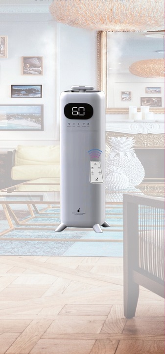 NAWILŻACZ POWIETRZA ULTRADŹWIĘKOWY DUŻY JONIZATOR 2w1 DYFUZOR Z PILOTEM 8L