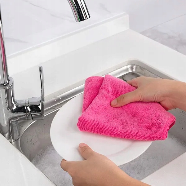 10x ŚCIERKA ŚCIERECZKA Z MIKROFIBRY MIĘKKA 30x30cm UNIWERSALNA JAKOŚĆ 10szt