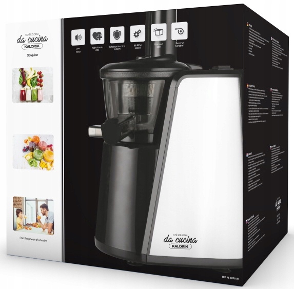 WYCISKARKA WOLNOOBROTOWA MOCNA DO WARZYW I OWOCÓW FE1090W 150W