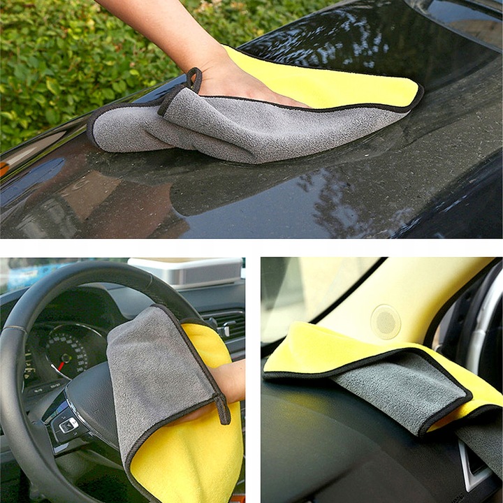 PUSZYSTY RĘCZNIK 30x30 DO OSUSZANIA MIKROFIBRA 80