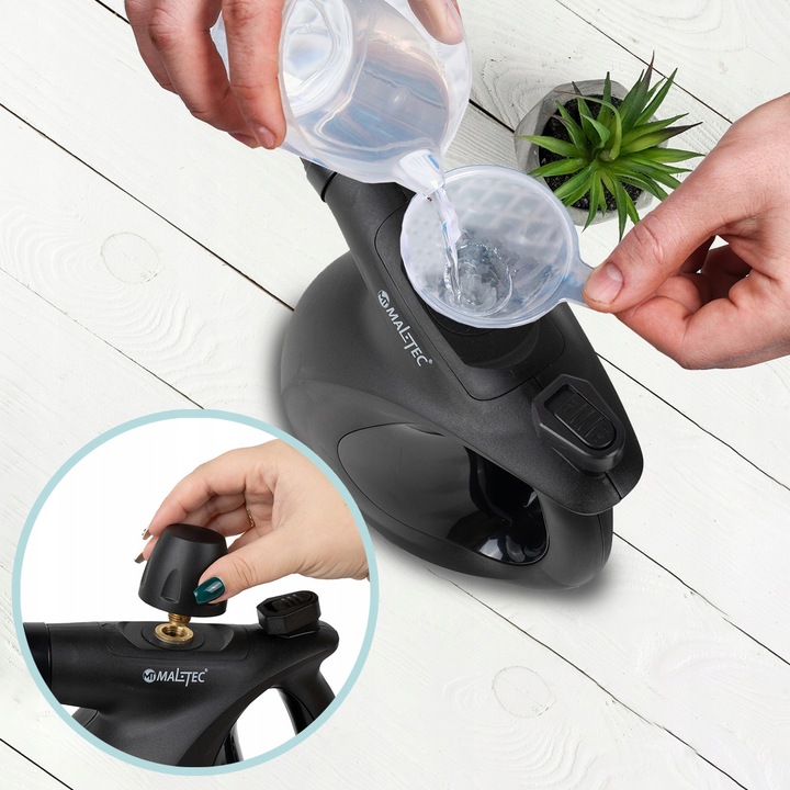 MYJKA PAROWA CZYŚCIK CIŚNIENIOWY PAROWNICA STEAMER MAŁA PORĘCZNA 1050W