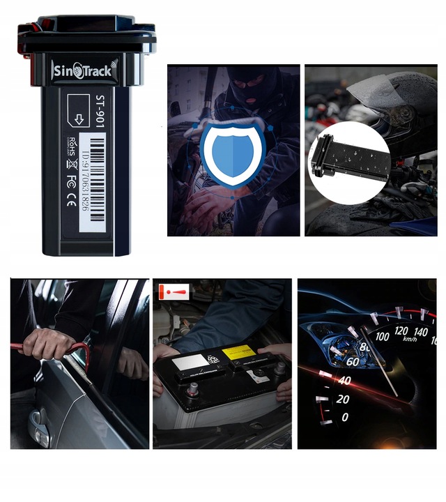 LOKALIZATOR GPS SINOTRACK ST901 TRACKER ŚLEDZENIE FLOT WWW ANDROID IOS APP