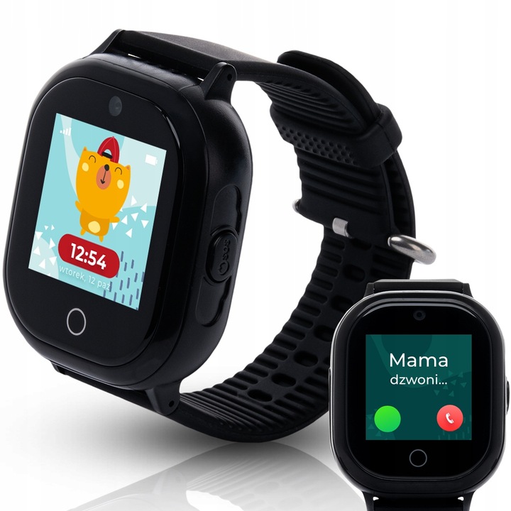 SMARTWATCH DLA CHŁOPCA GPS APLIKACJA PL WIFI