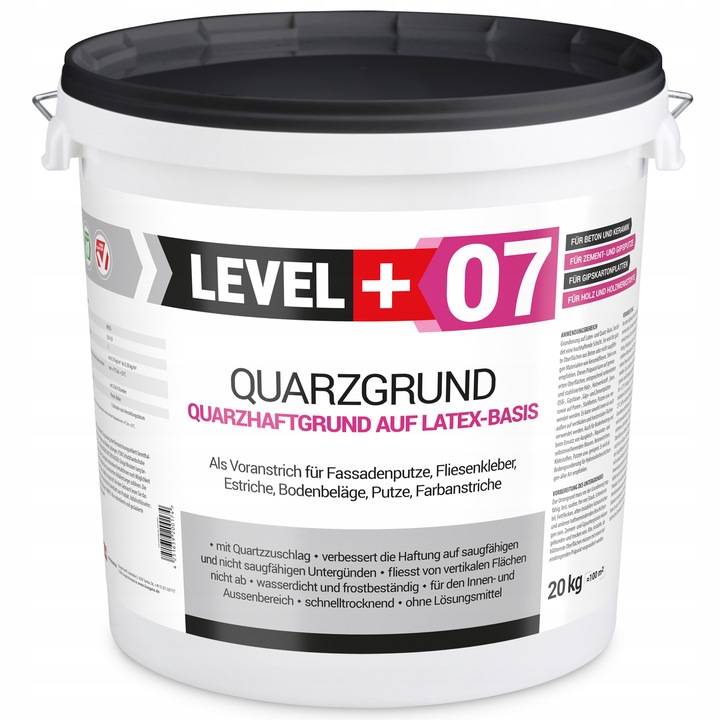 Grunt Kwarcowy 20kg Grunt Szczepny Level+07