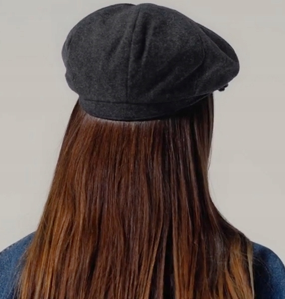 CZAPKA Z DASZKIEM KASZKIET MĘSKI STYL PEAKY BLINDERS ELEGANCKI RETRO L/XL