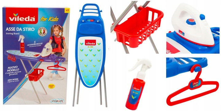 VILEDA DESKA DO PRASOWANIA DLA DZIECI ŻELAZKO AKCESORIA