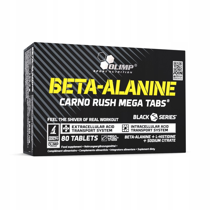 OLIMP BETA-ALANINE CARNO RUSH 2x80tab WYTRZYMAŁOŚĆ