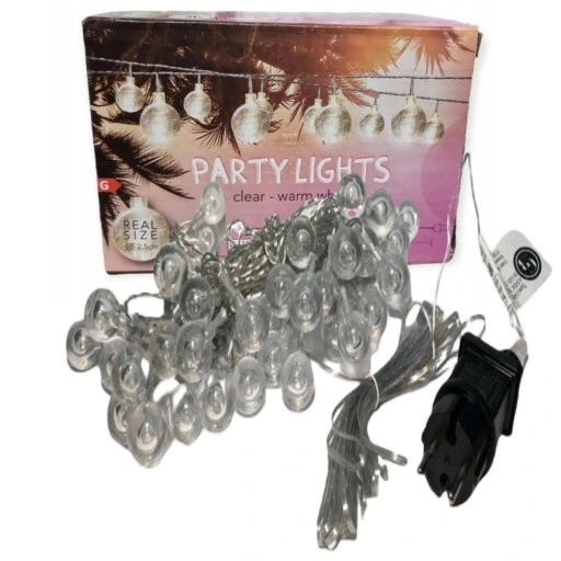 LAMPKI SIECIOWE 50 LED DO OGRODU BALKON TARAS 15m